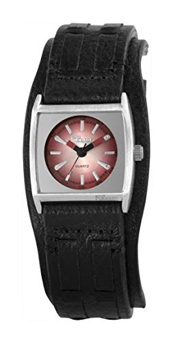 Raptor Damen-Uhr Unterlegarmband Echt Leder Analog Quarz RA10105 von Raptor