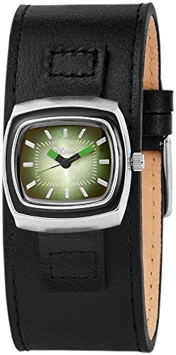 Raptor Damen-Uhren mit Echtlederband Armbanduhr Analog Quarz Dornschließe RA10091 von Raptor