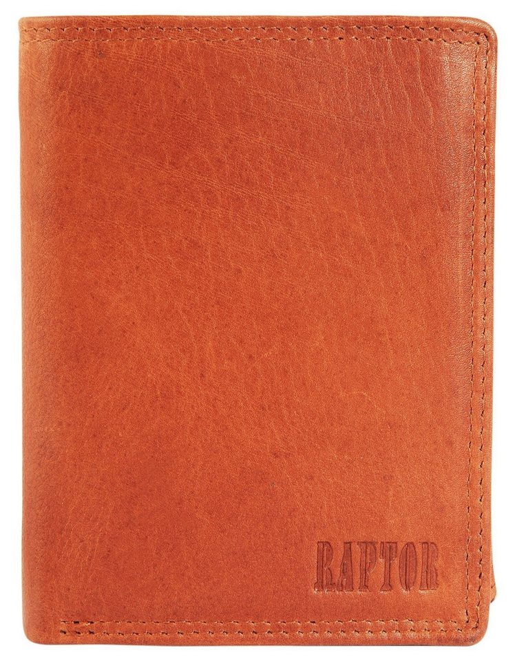 Raptor Geldbörse RA40004 Herren Geldbörse aus Echtleder. Format 10 x 12 cm. von Raptor