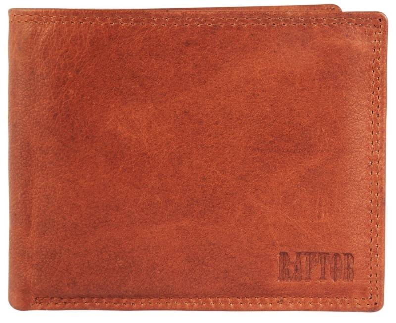 Raptor Geldbörse RA40007 Herren Geldbörse aus Echtleder. Format 12 x 10 cm. von Raptor