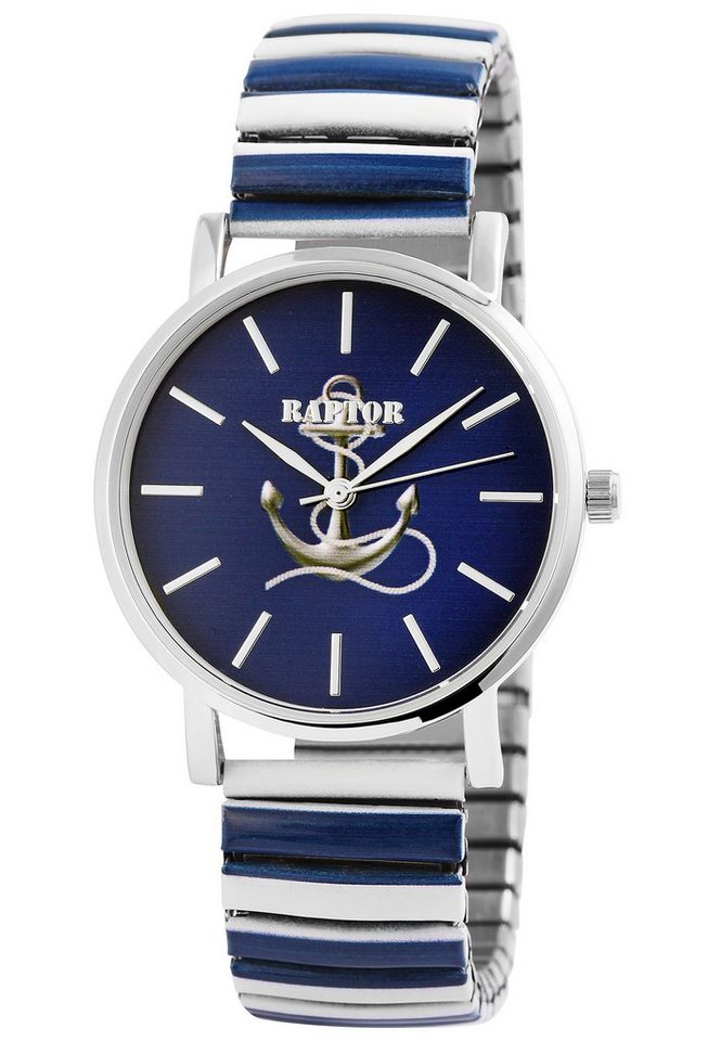 Raptor Quarzuhr Colorful Edition Raptor Damenarmbanduhr "Colorful Edition" mit von Raptor