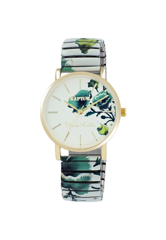 Raptor Quarzuhr Frida Kahlo Edition Raptor Damenarmbanduhr "Frida Kahlo Edition" von Raptor