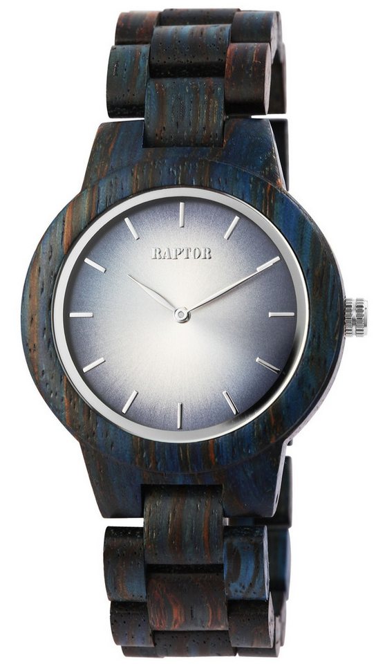 Raptor Quarzuhr Resolution Raptor Damenuhr "Resolution" aus Holz von Raptor