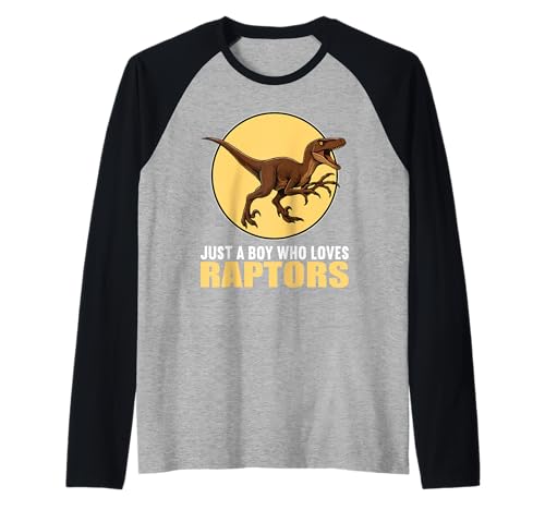 Herren Raptoren Raptor Raglan von Raptoren Raptor Tier Shop