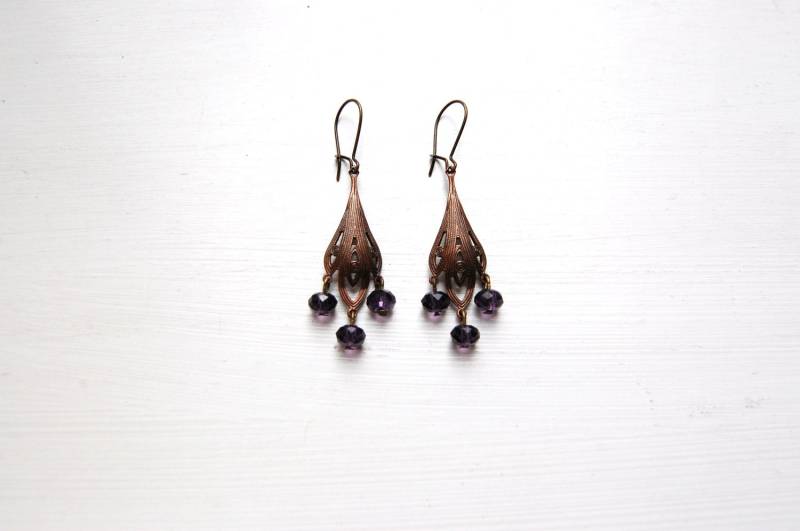 Handgefertigte Glasohrringe - Böhmen Handgefertigte Glasohrringe - Böhmen von RaquelAdanero