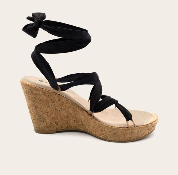 Rarámuri Natürliche Kork-Sandalen mit austauschbaren Bändern - Chilon Kork von Rarámuri