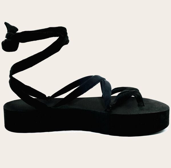 Rarámuri Plateau-Sandalen mit austauschbaren Bändern - Charo Vegan von Rarámuri