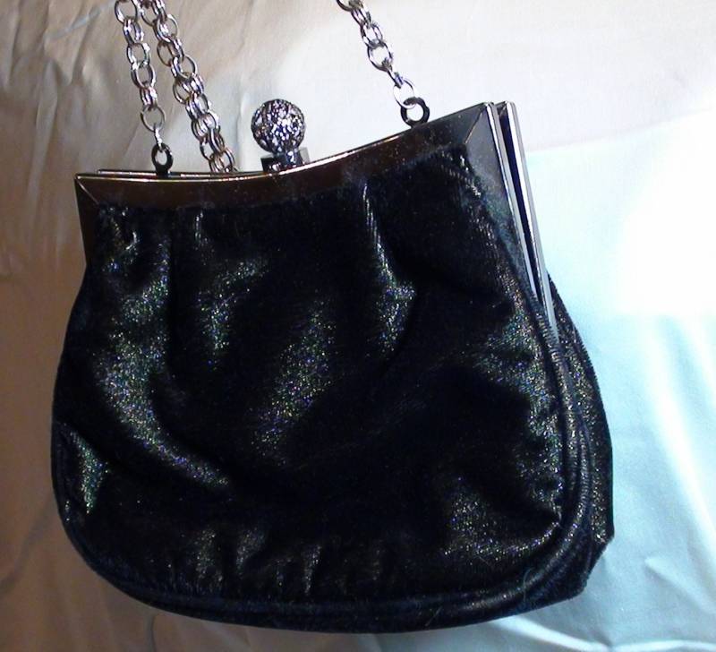 Hillard & Hanson Clutch Abendtasche Schwarz Retro Look & Fun Genuine Vintage Hillard & Hanson Clutch Abendtasche Schwarz Retro Look & Fun Genuine Vintage von RareEarthProducts