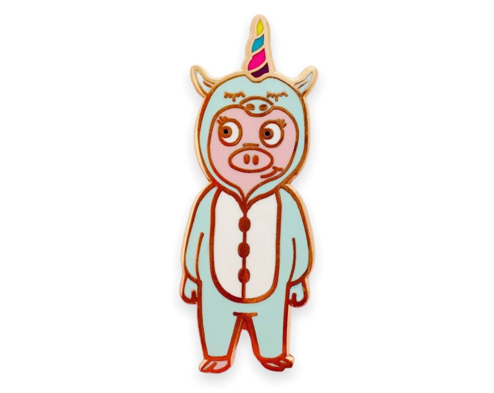 Piggie Einhorn Pin Piggie Einhorn Pin von RareUnlimitedFinds