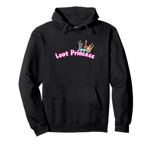 Loot Princess Gamer Girl Lustig Süß Bequem Frech Pullover Hoodie Loot Princess Gamer Girl Lustig Süß Bequem Frech Pullover Hoodie von RariTees