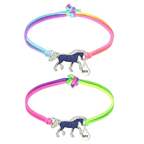 Rarihem 2 sztuki nastrojowych bransoletek dla dziewczynek, nastrojowa bransoletka dla dzieci, zmieniająca kolor, bransoletka przyjaźni dla dziewcząt, prezent lub upominek na urodziny dziecka, 16 Rarihem 2 sztuki nastrojowych bransoletek dla dziewczynek, nastrojowa bransoletka dla dzieci, zmieniająca kolor, bransoletka przyjaźni dla dziewcząt, prezent lub upominek na urodziny dziecka, 16 von Rarihem