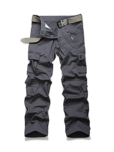 Raroauf Damen Arbeitshose mit 8 Taschen, Baumwolle - Grau - 38 Raroauf Damen Arbeitshose mit 8 Taschen, Baumwolle - Grau - 38 von Raroauf