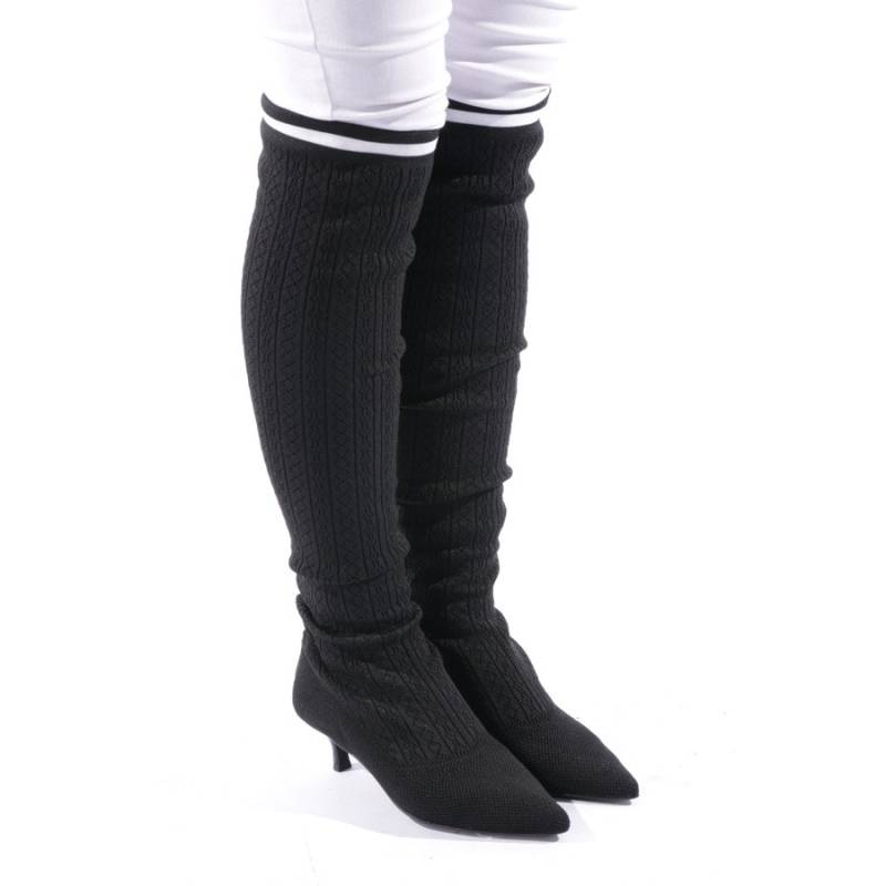 Ras Overkneestiefel EUR 36 Schwarz von Ras