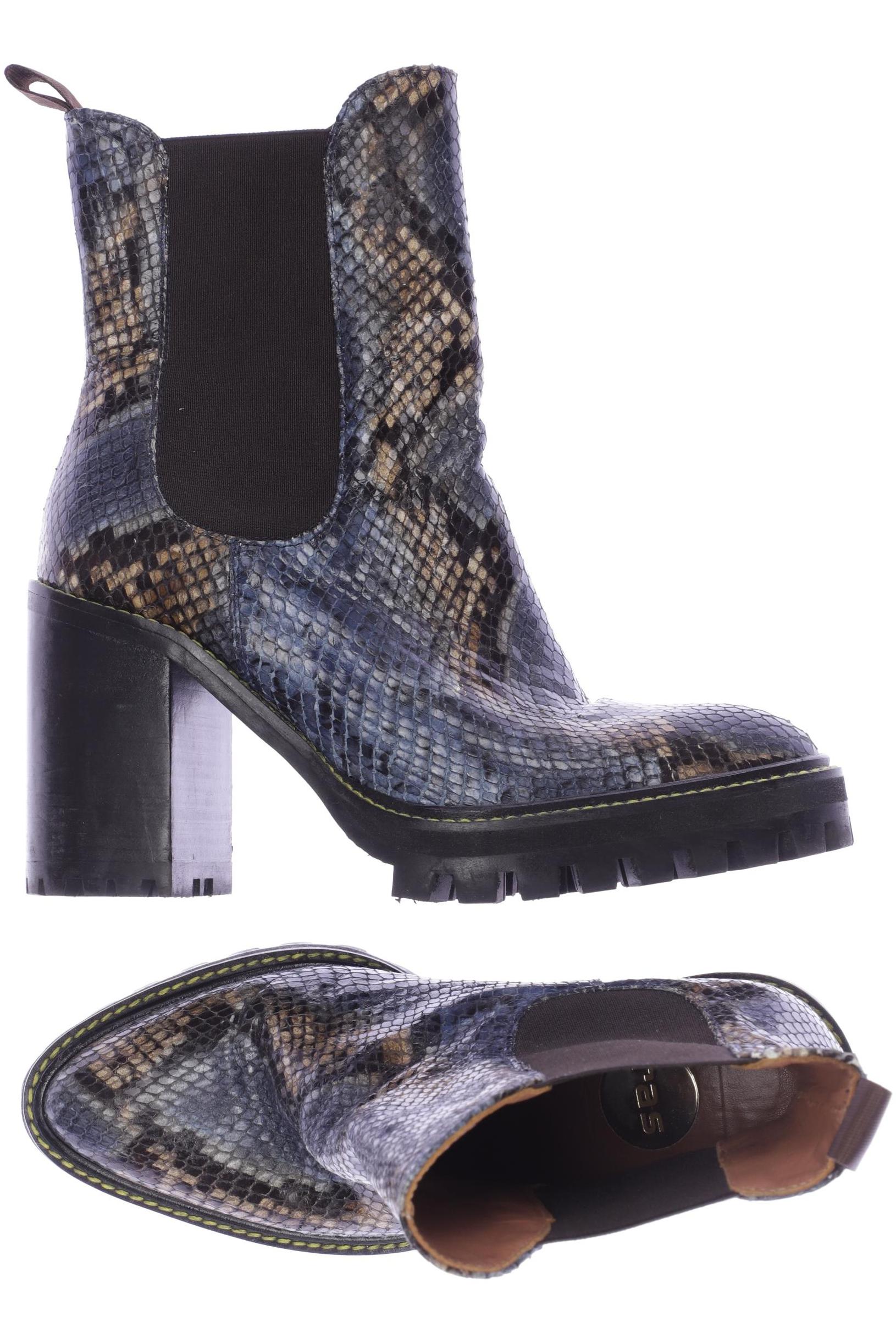 ras Damen Stiefelette, blau von Ras