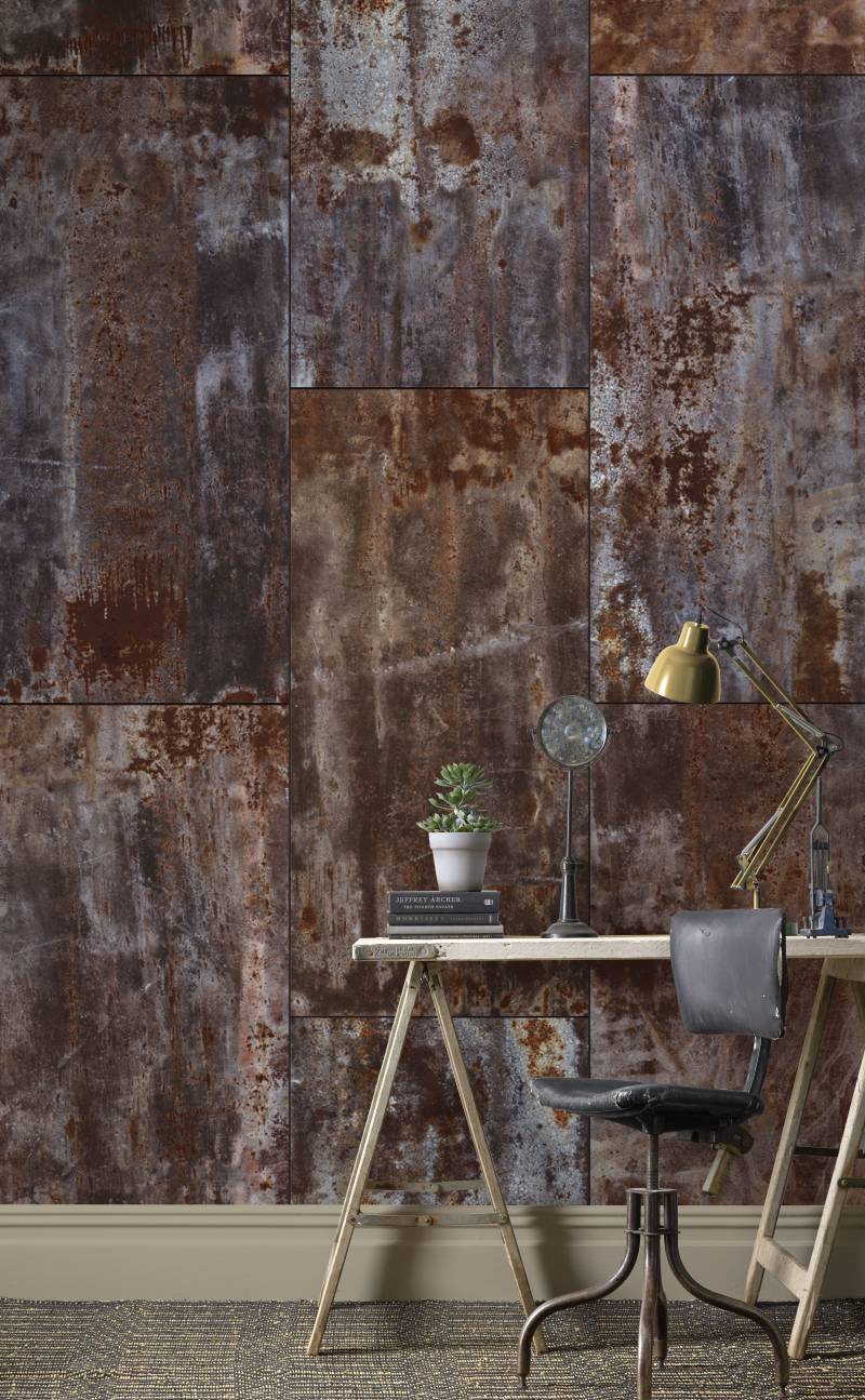 Rasch Fototapete "Factory III" gemustert glatt von Rasch