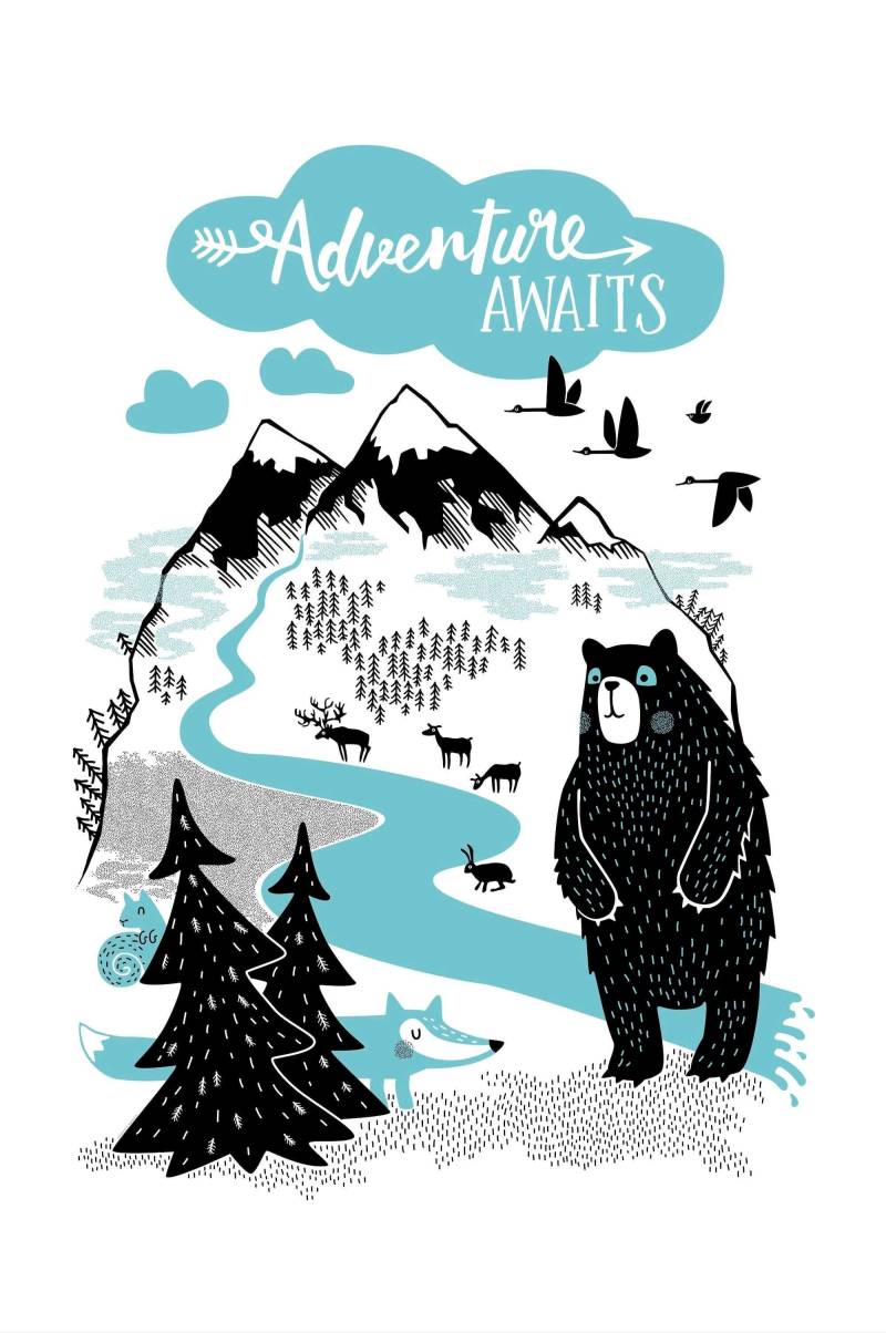 Rasch Fototapete "Young Artists" gemustert glatt von Rasch