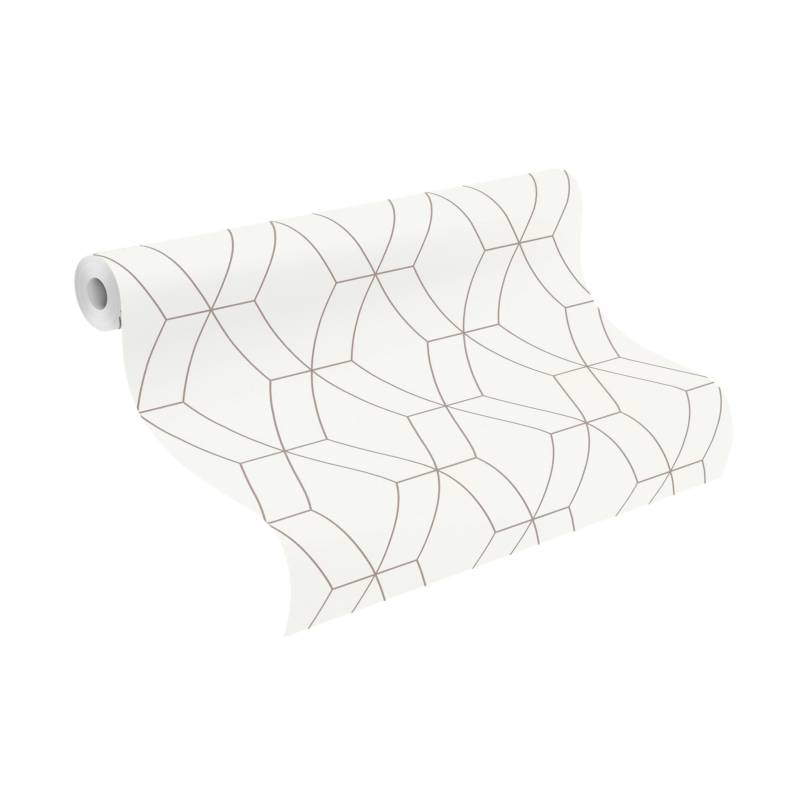 Rasch Papiertapete "Papiertapete mit geometrischen Linien 278613" geometrisch glatt Grafisch von Rasch
