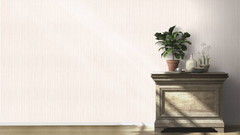 Rasch Vliestapete "Bambino XIX" Streifen leicht gekörnt von Rasch