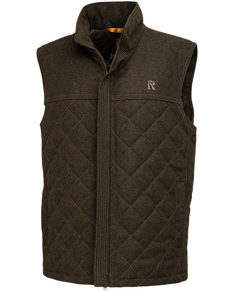 Rascher Jagdweste Loden-Steppweste Deluxe von Rascher