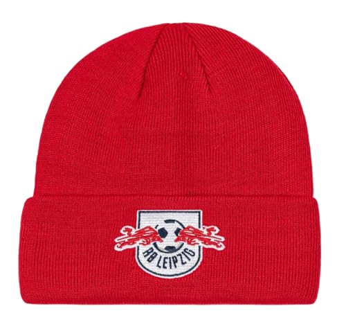 RB Leipzig Kinder Beanie rot Wintermütze Kids Mütze RBL - Plus Lesezeichen Wir lieben Fußball von Rasenballsport Leipzig