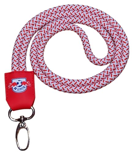 RB Leipzig Schlüsselband - Kordel - rot/weiß Lanyard Keyholder RBL - Plus Lesezeichen Wir lieben Fußball von Rasenballsport Leipzig