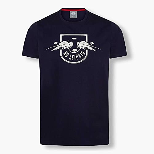 RB Leipzig T-Shirt - Essential blau - RBL Shirt div. Gr. - Plus Lesezeichen Wir lieben Fußball Größe 104 von Rasenballsport Leipzig