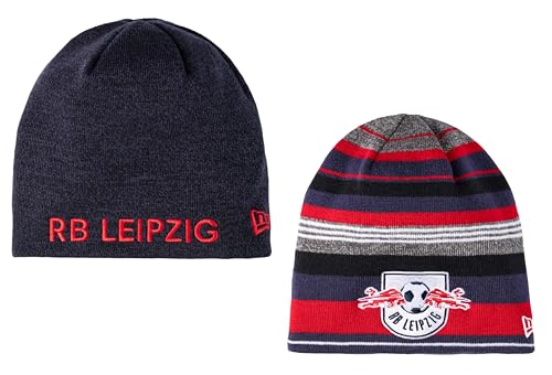 Rasenballsport Leipzig Beanie - Leipzig - Wintermütze, Strickmütze Mütze RBL - Plus Lesezeichen Wir lieben Fußball, Mehrfarbig von Rasenballsport Leipzig
