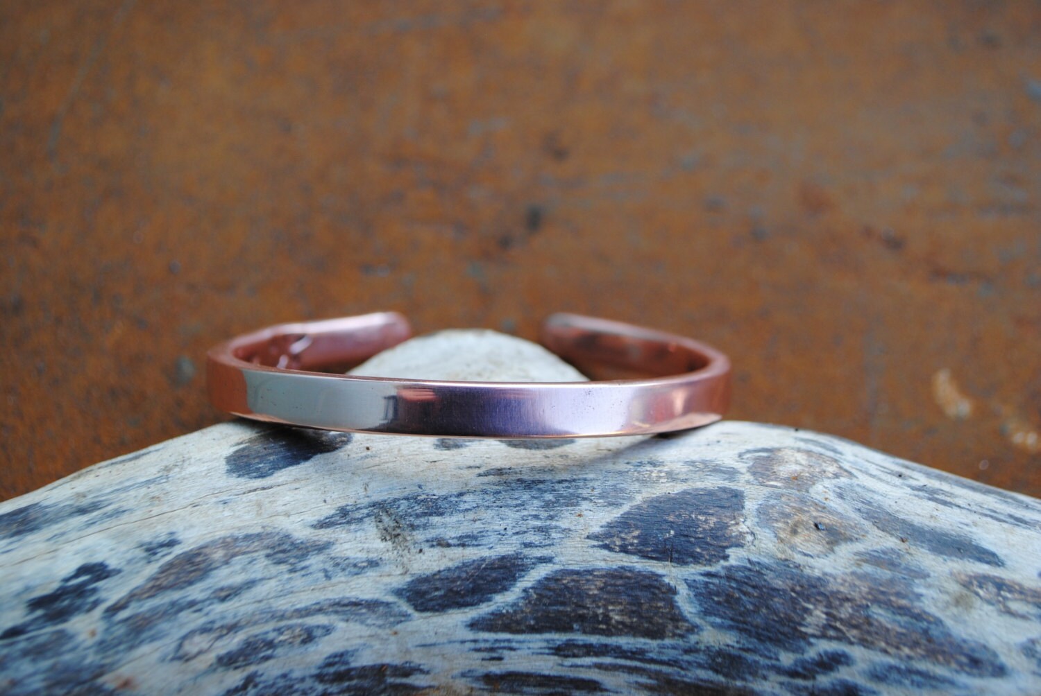 Luxus Hand Geschmiedete Kupfer Armreif Luxus Hand Geschmiedete Kupfer Armreif von RaspLifestyle