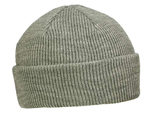 Rassow Beanie aus Schurwolle - Grau (91) - One Size von Rassow