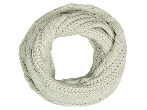 Rassow Loop Schal aus Schurwolle und Alpaka - Hellgrau (90) - One Size von Rassow