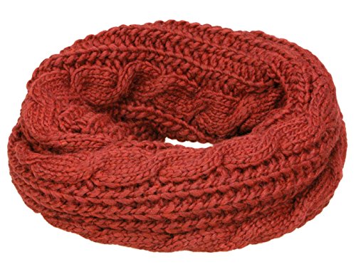 Rassow Loop Schal aus Schurwolle und Alpaka - Rot (19) - One Size von Rassow