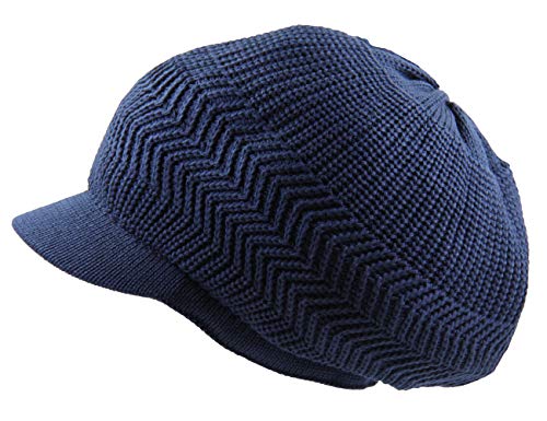 Gestrickte Baumwolle Rasta Slouchy Beanie Visier, Marineblau, XL/Einheitsgröße Gestrickte Baumwolle Rasta Slouchy Beanie Visier, Marineblau, XL/Einheitsgröße von Rasta World
