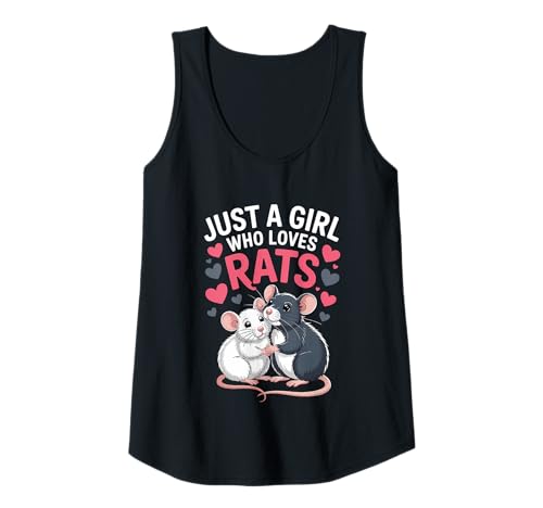 Damen Nur EIN Mädchen, das Ratten und Haustiere liebt Tank Top Damen Nur EIN Mädchen, das Ratten und Haustiere liebt Tank Top von Rat Lover Animal