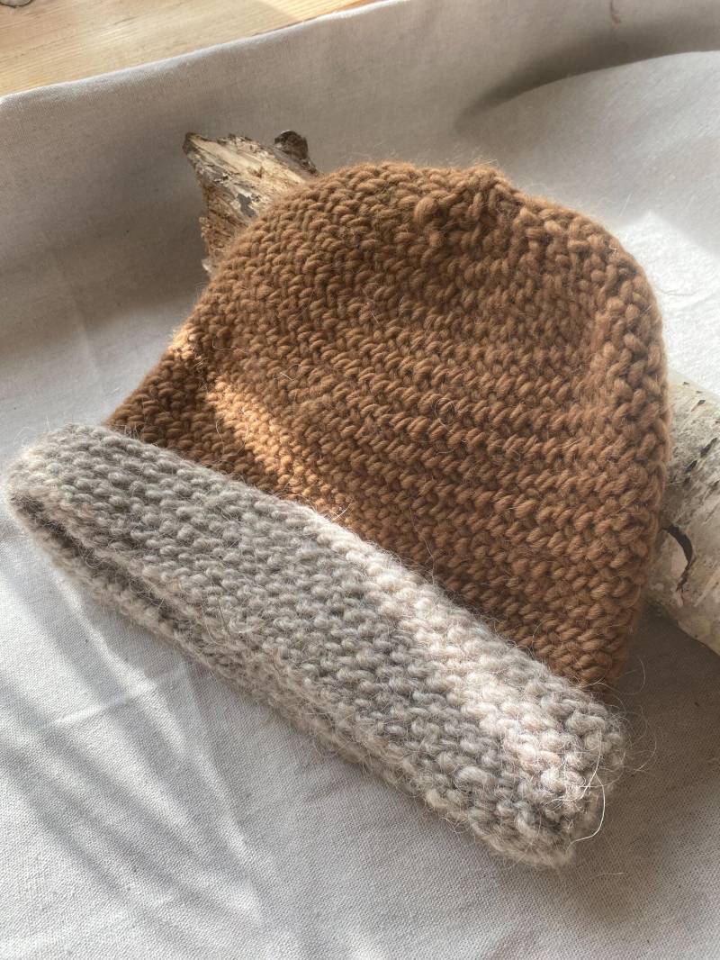 Naalbinding - Mütze Größe 56/57, Nadelgebunden Dalarna-stich Mittelalter, Reenactment, Wikinger, Larp Naalbinding - Mütze Größe 56/57, Nadelgebunden Dalarna-stich Mittelalter, Reenactment, Wikinger, Larp von Ratatoescr