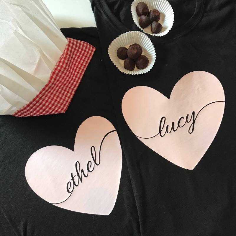 Beste Freunde Bff Lucy Und Ethel T-Shirts Tops von RatherbeCo