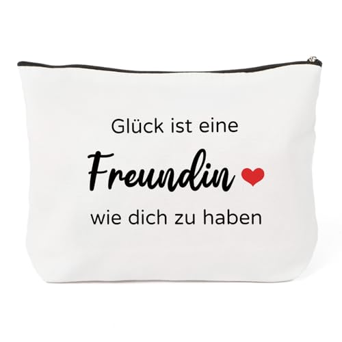 Geschenk Beste Freundin Geschenke für Freundin Kosmetiktasche Damen Geschenk BesteFreundin Geburtstag Weihnachten Abschiedsgeschenk Makeup Bag Freundschaftsgeschenke von Ratifyale