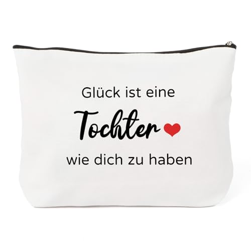 Mutter Tochter Geschenk Für Tochter Geschenke von Mama Kosmetiktasche Mädchen Kosmetiktasche Damen Geschenke 18 Geburtstag Make Up Tasche Gebutrtstagsgeschenke Makeup Bag von Ratifyale