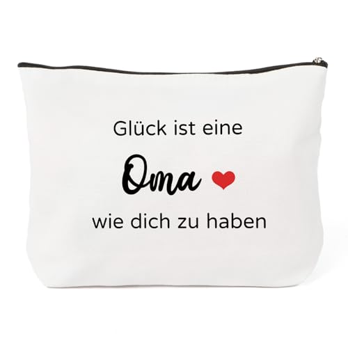 Oma Geschenk Geburtstag Geschenke Kosmetiktasche Damen Muttertagsgeschenk Geschenk für Oma Von Enkel Gebutrtstagsgeschenke Frauen Geschenkideen Großmutter Makeup Bag von Ratifyale