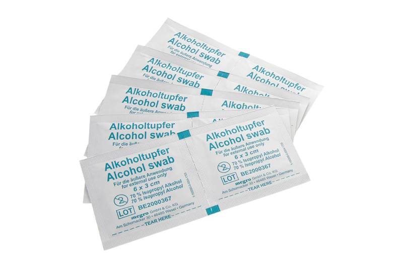 Ratiomed Alkoholtupfer 10er SET (10 x 1 Alkoholtupfer) ++SALE++ von Ratiomed