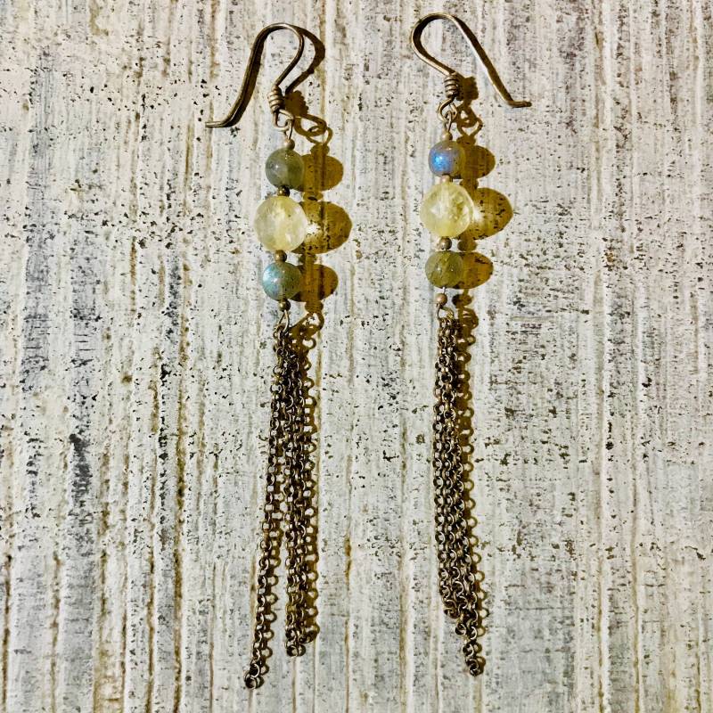 Lange Edelstein Ohrringe Labradorit, Citrin Und Sterling Silber Dusche Grau Mond Gelb Baumeln Schulter Duster Lange Edelstein Ohrringe Labradorit, Citrin Und Sterling Silber Dusche Grau Mond Gelb Baumeln Schulter Duster von RatnaRaniBracelets