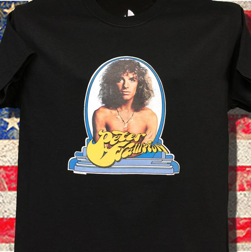 Peter Frampton 70 Nos Sehr Selten Transfer Über Fast 40 Jahre Alt. Auf Schwarz Super Weich. Nur 2 Übrig Alle Größen Werden Nicht Lange Halten von RatsHole