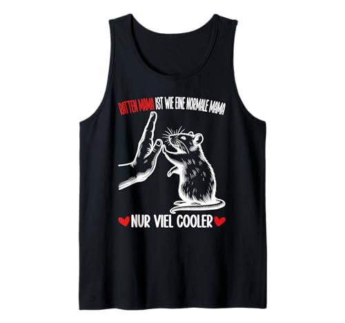 Ratten Mama Ist Wie Eine Normale Mama Nur Viel Cooler Tank Top von Ratten Mama Hausratten Haustiere Geschenk