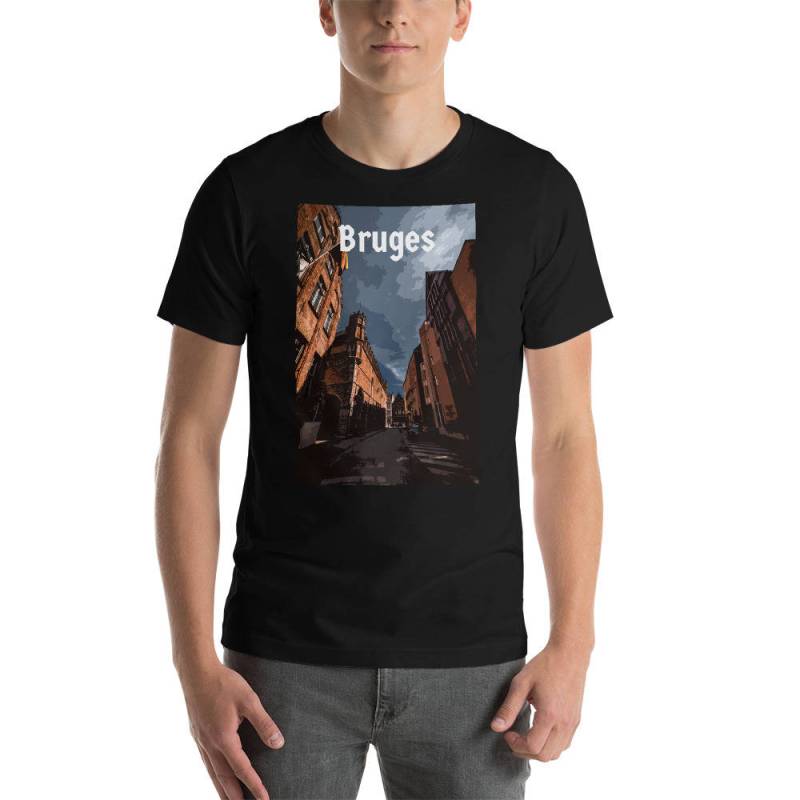 Brügge, Belgien, Kurzarm Unisex T-Shirt von RaulGuerequeDesign