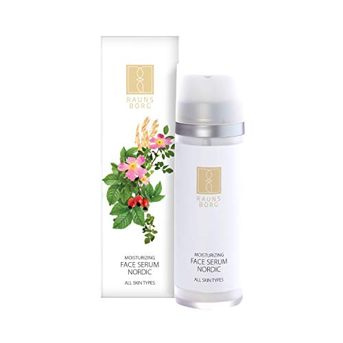 RAUNSBORG Face Serum, Hyaluron Serum Gesichtscreme Damen Gegen Unreine Fettige und Trockene Haut Pigmentflecken Entferner und Poren Verkleinern Hergestellt in Dänemark, 30 ml von Raunsborg