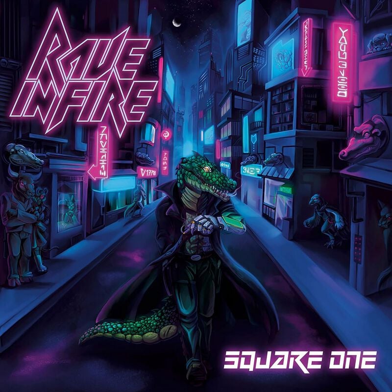 Rave In Fire Square One CD multicolor von Rave In Fire