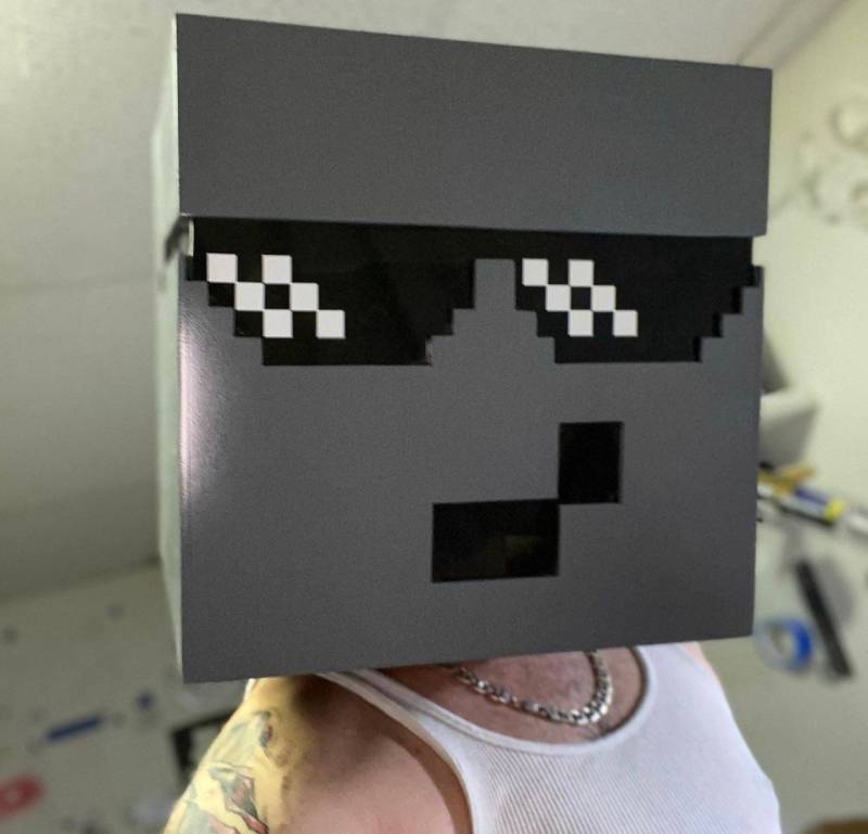 Thug Life Dj Helm von RaveHelmetsInc