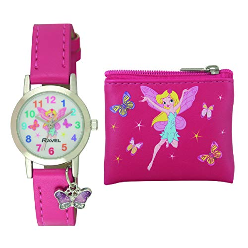 Ravel - Little Gems Armbanduhr und Handtasche für Kinder, Fee, Petite, Riemen von Ravel