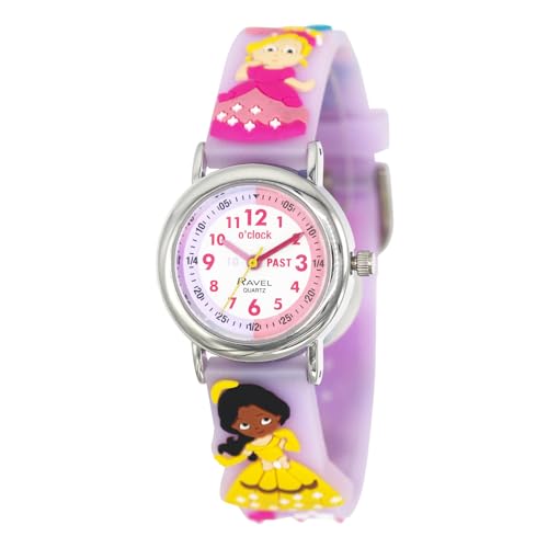 Ravel - Lila Prinzessin-Zeitlernuhr (Auf Englisch) - Analoges Quarzwerk - R1513.96 von Ravel