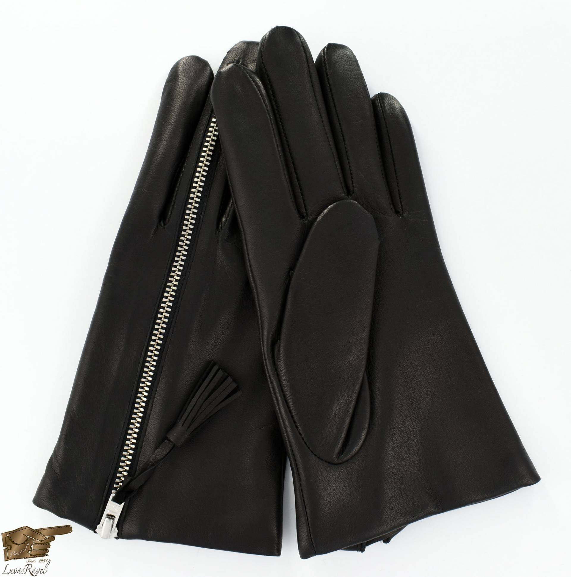 Damen-Lederhandschuhe Mit Reißverschluss | Zoe_2021 von RavelGloves