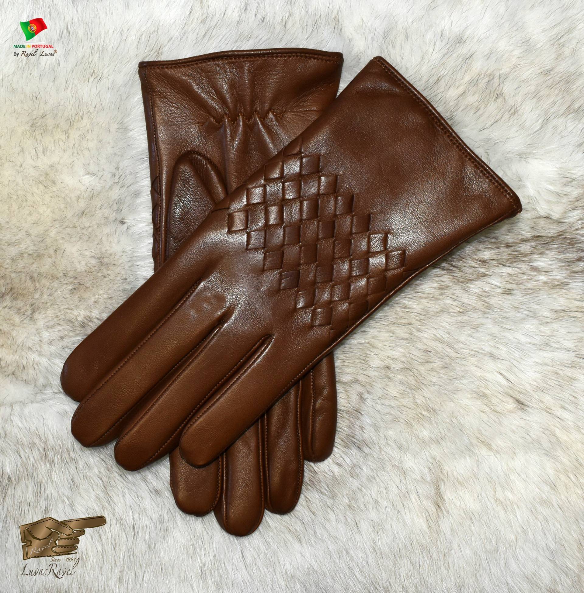 Handgeflochtene Lederhandschuhe Für Damen | Senc2022 von RavelGloves